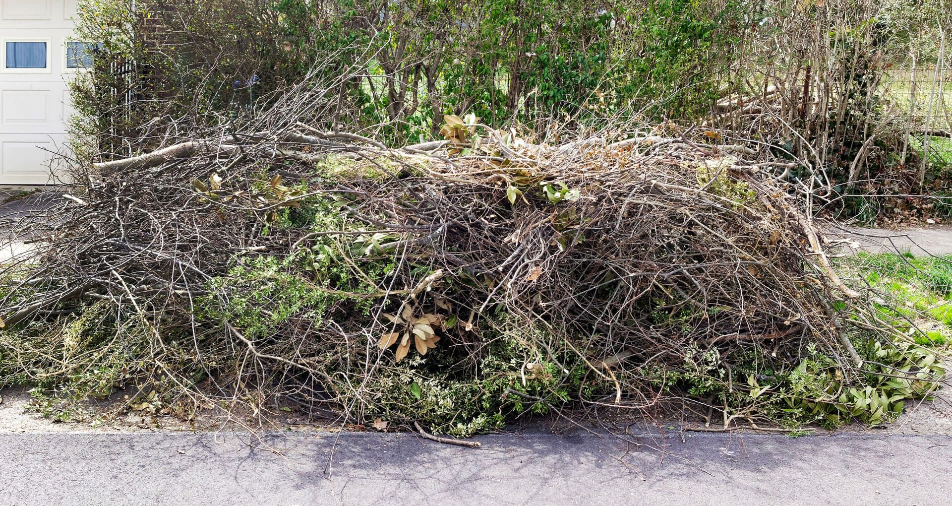 Garden waste removal service